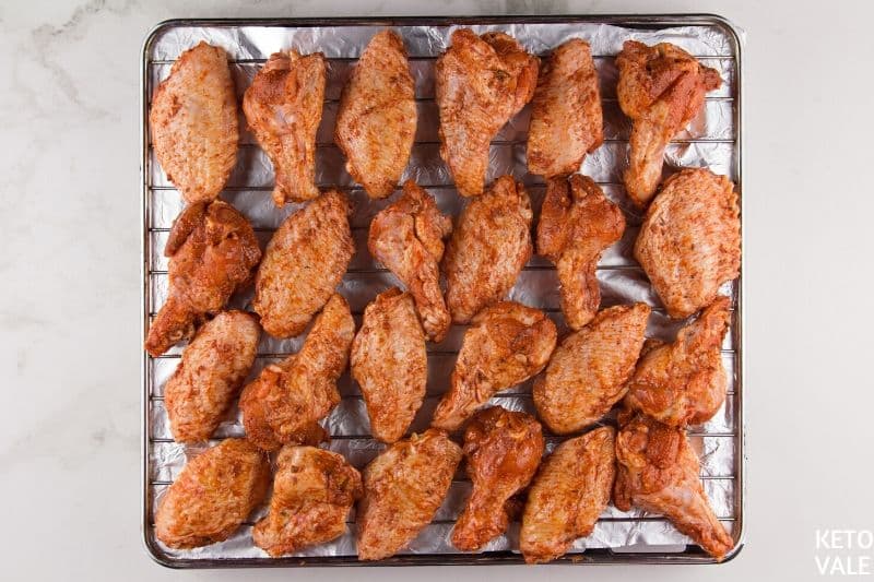 baking korean chicken wings