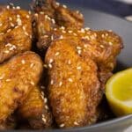 keto spicy korean chicken wings