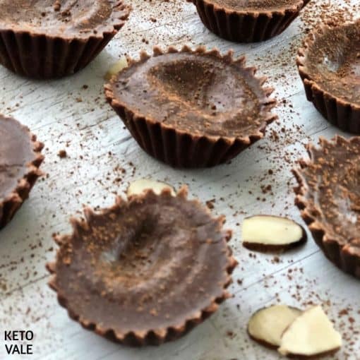 Keto Almond Butter Cocoa Fat Bombs Low Carb Recipe Keto Vale