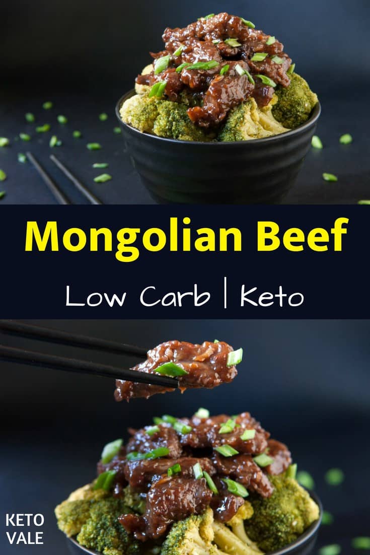 Keto Mongolian Beef Recipe