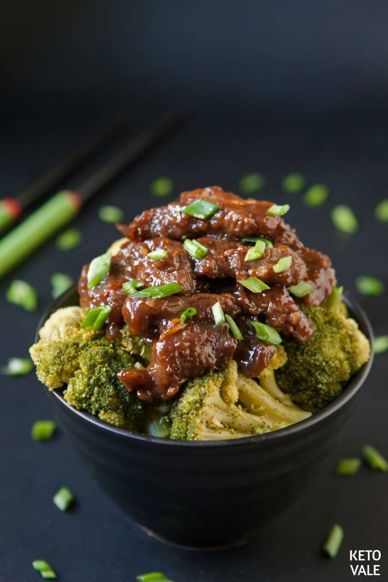 Low Carb Mongolian Beef