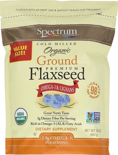 Spectrum Essentials Organic Ground Flaxseed