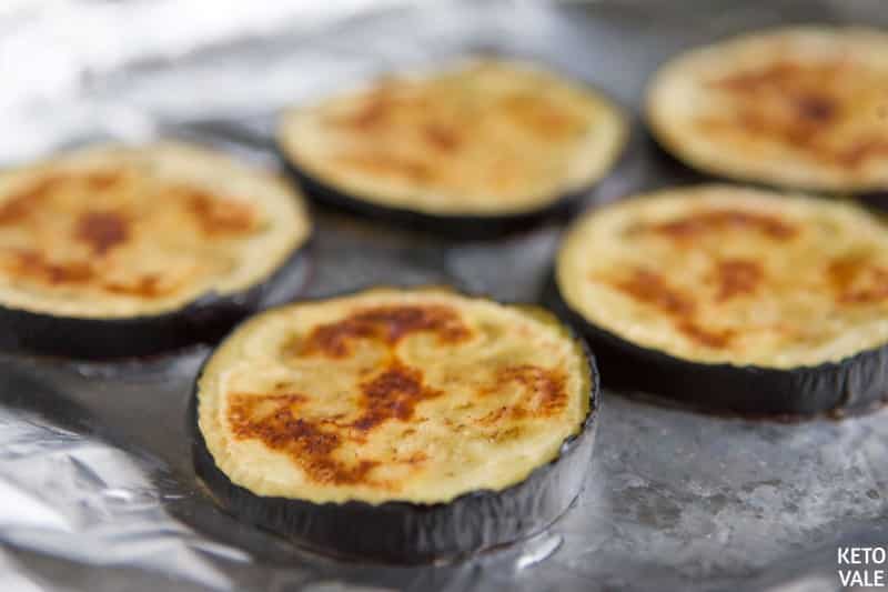 broil eggplant slices