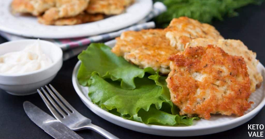 Cheesy Chicken Fritters