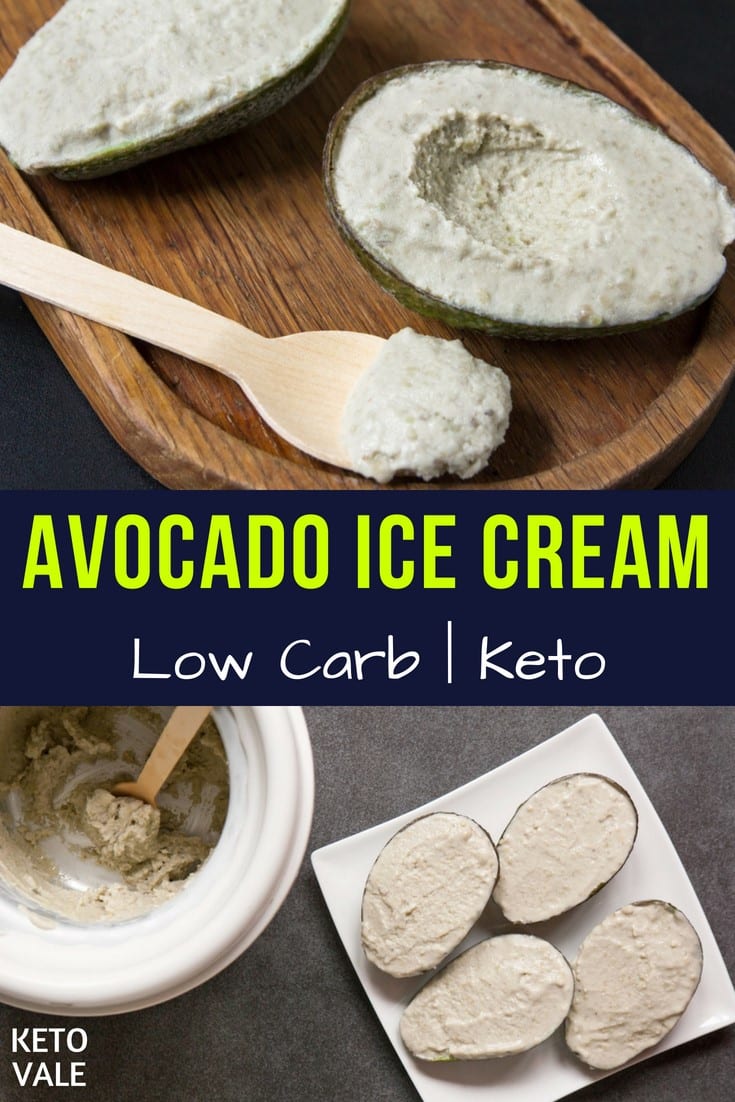 keto avocado ice cream