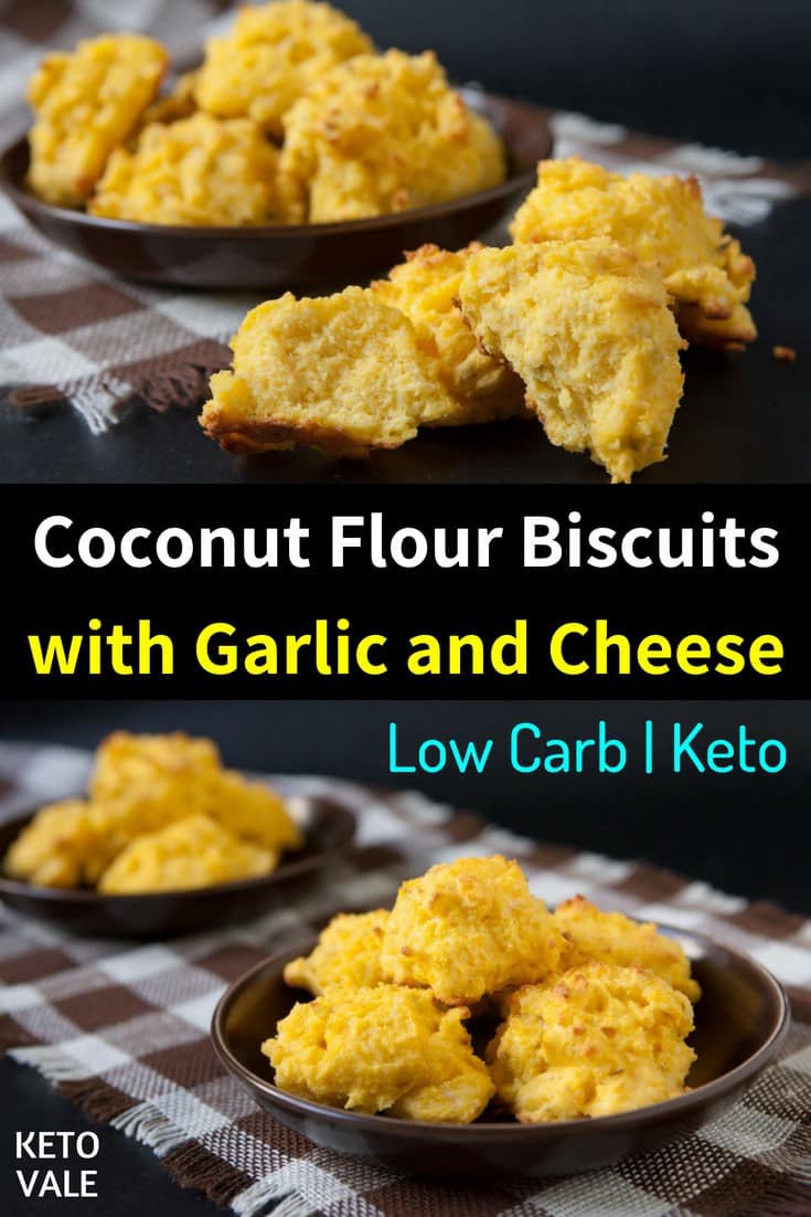 low carb coconut flour biscuits