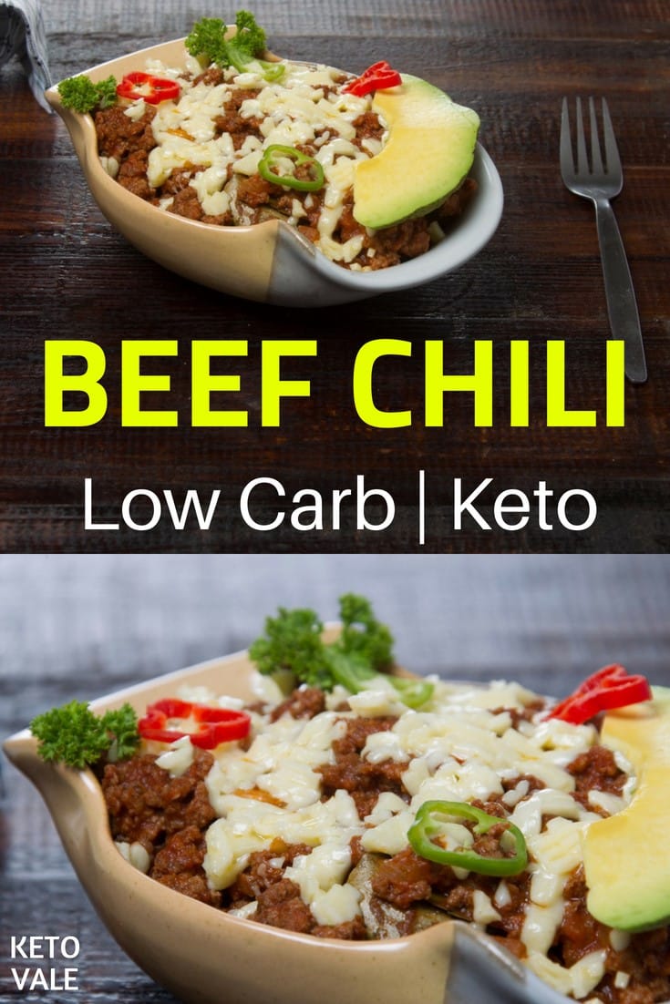 keto beef chili