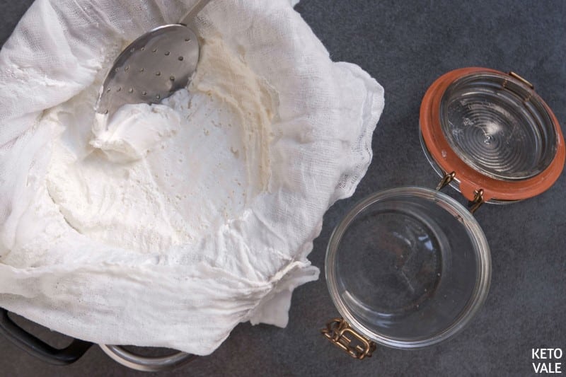 store cream cheese in container