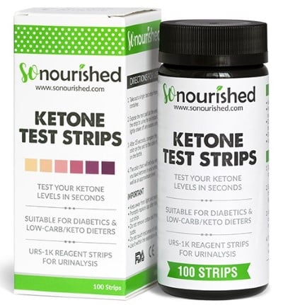 So Nourished ketone strips