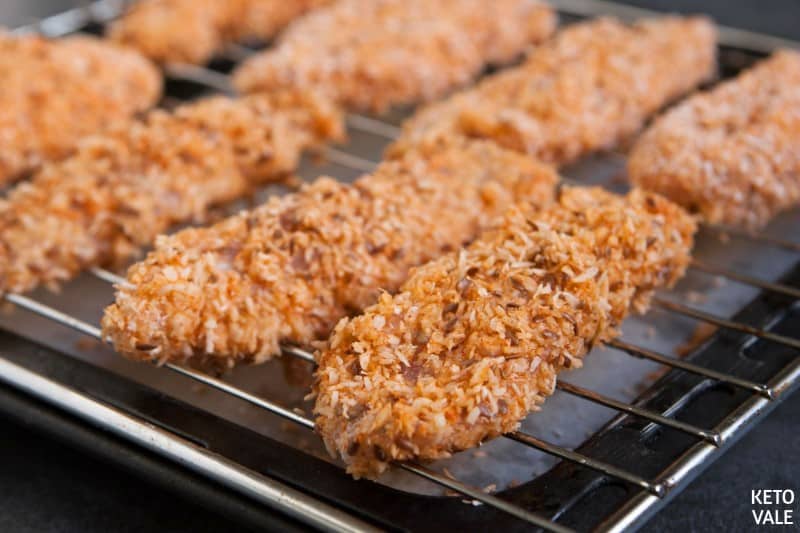 bake coconut chicken fingers