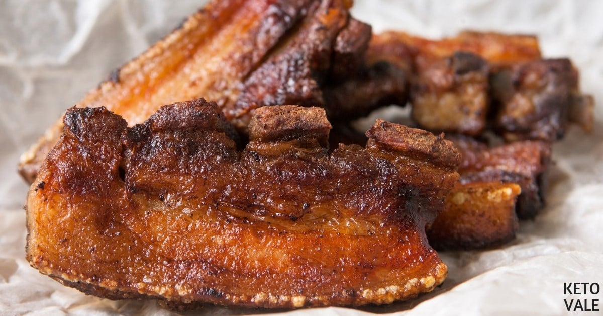 Keto Chicharron Fried Pork Belly Low Carb Recipe Keto Vale