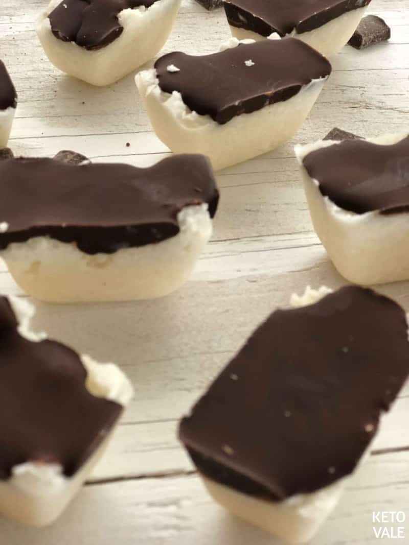 keto coconut chocolate fat bombs