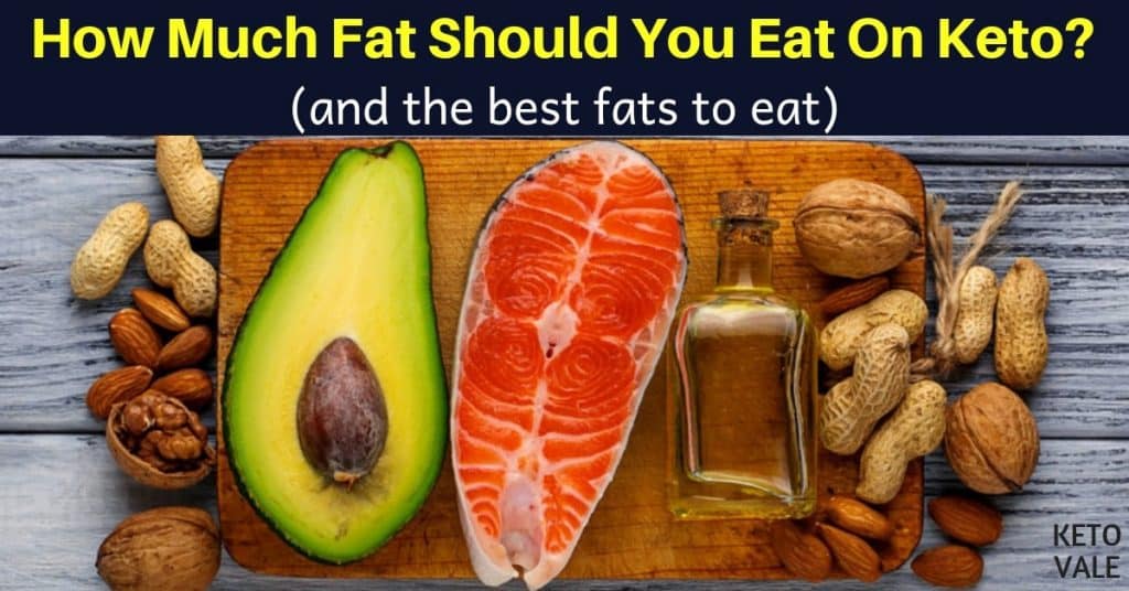 how much fat to eat on keto
