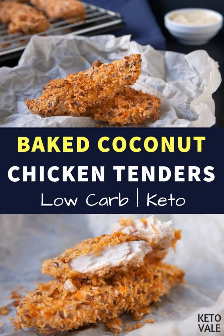 keto coconut chicken tenders