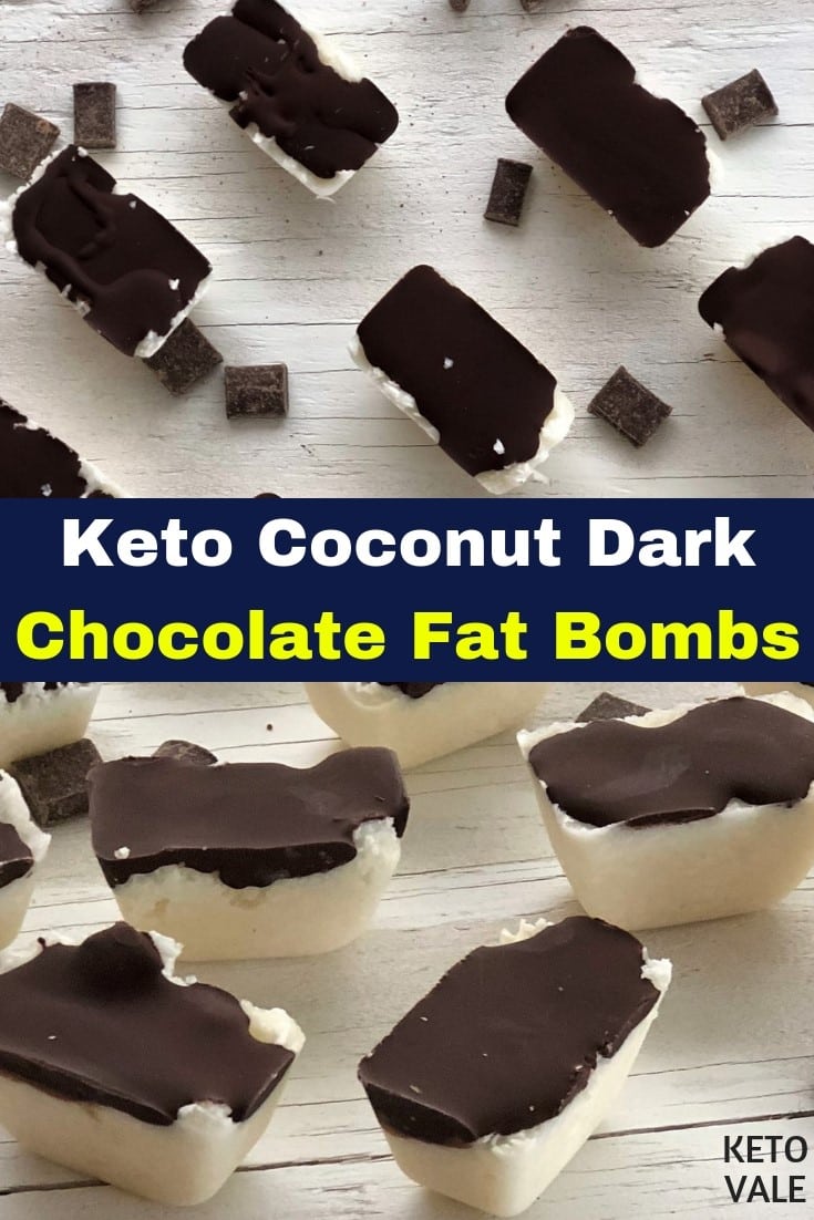 keto coconut chocolate fat bombs