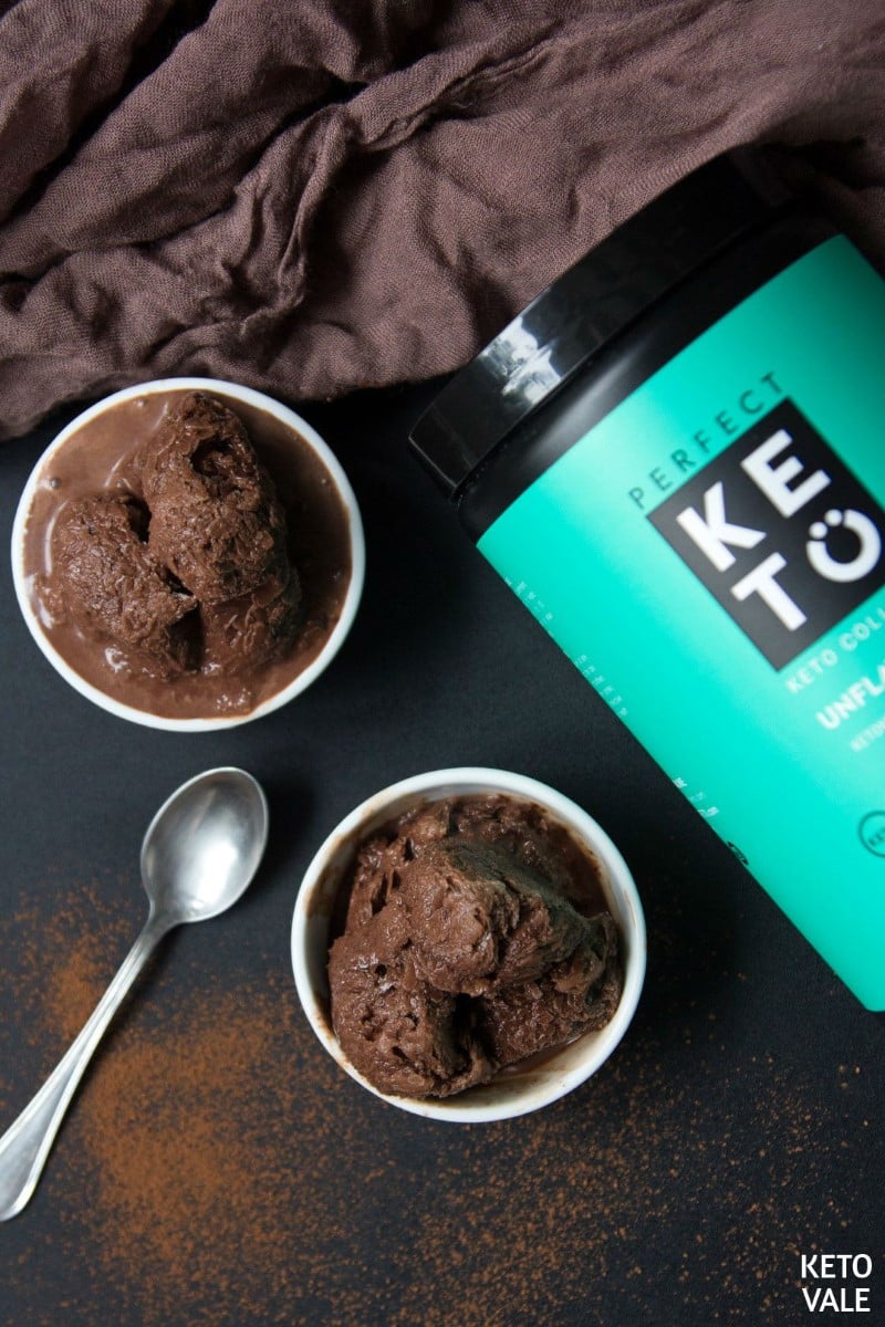 keto collagen protein ice cream