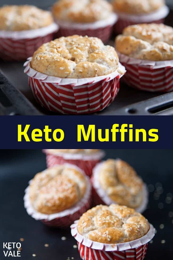 keto plain muffins