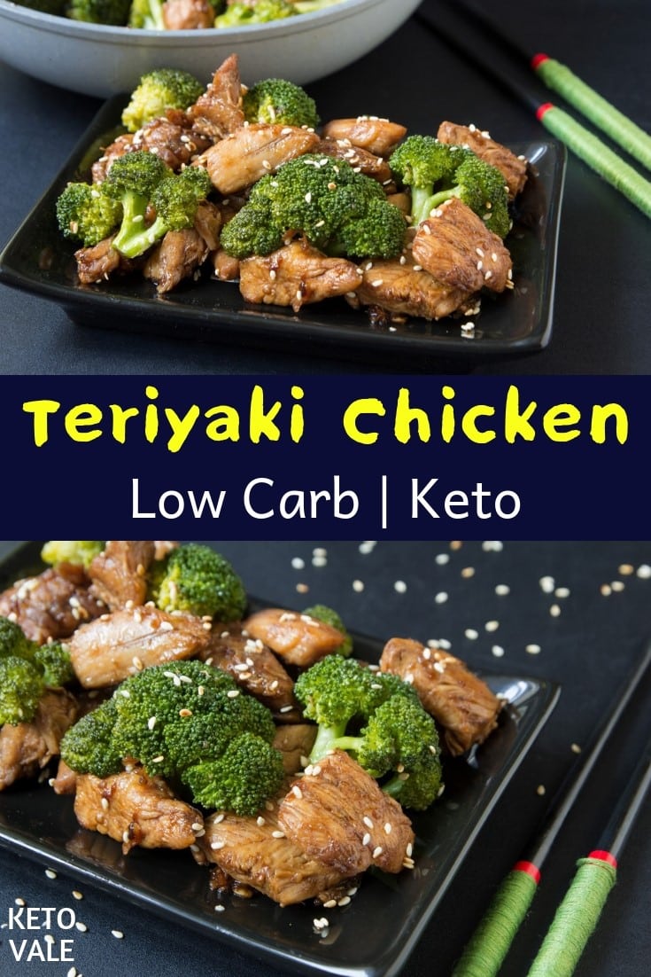 Keto Teriyaki Chicken Thighs Low Carb Recipe