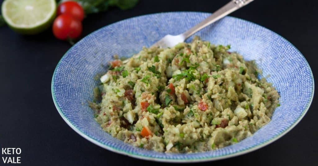 low carb guacamole