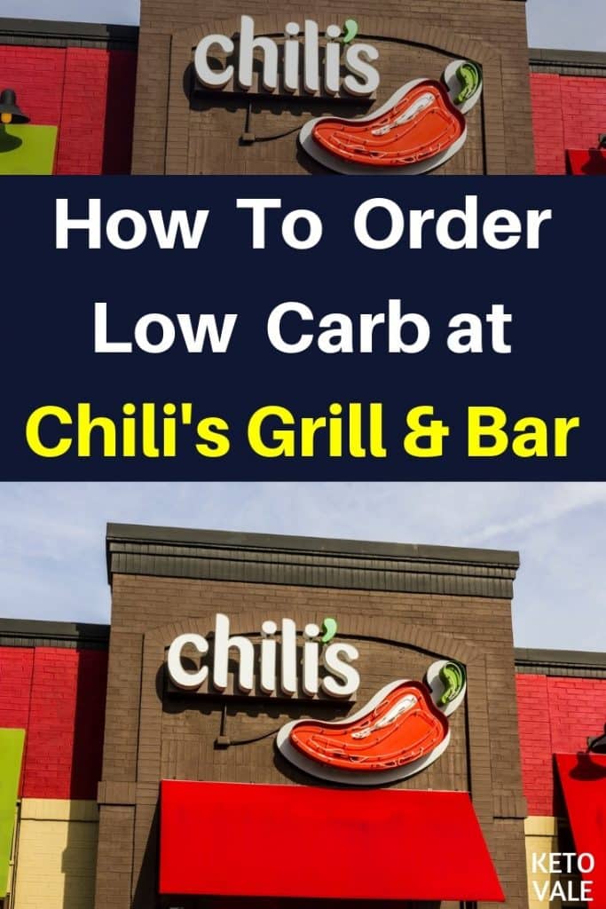 Keto Chili's Grill & Bar Menu Guide Low Carb Winners KetoVale
