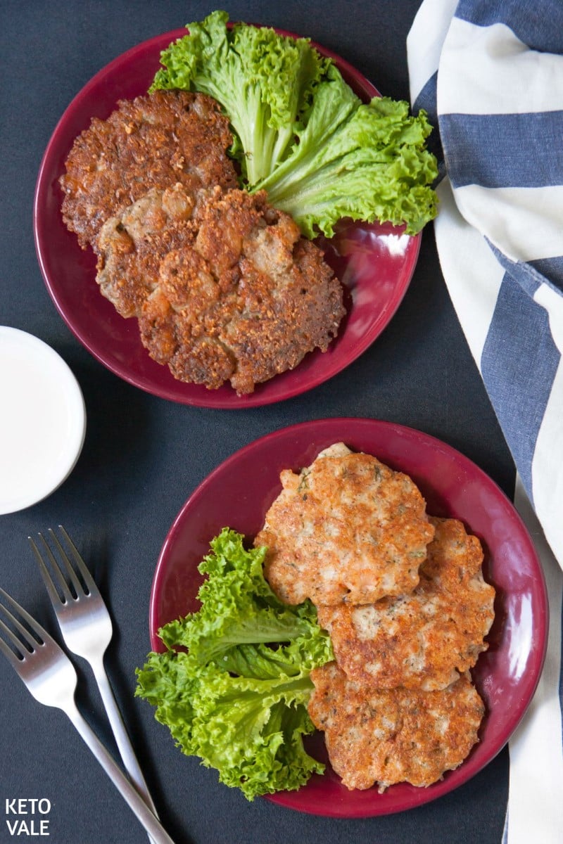 low carb shrimp fritters