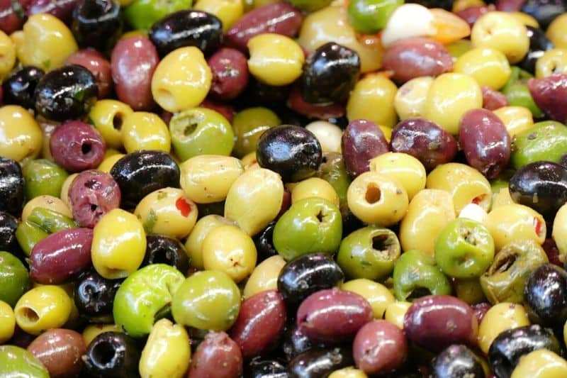 pitted olives