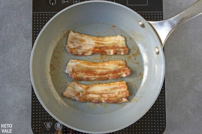 fry and chop bacon