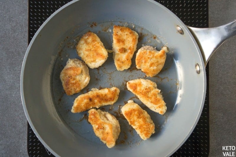 fry orange chicken