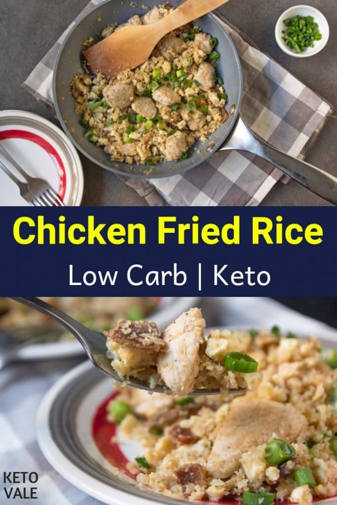 keto chicken fried rice