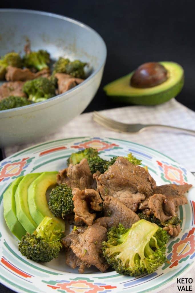 low carb beef broccoli stir fry