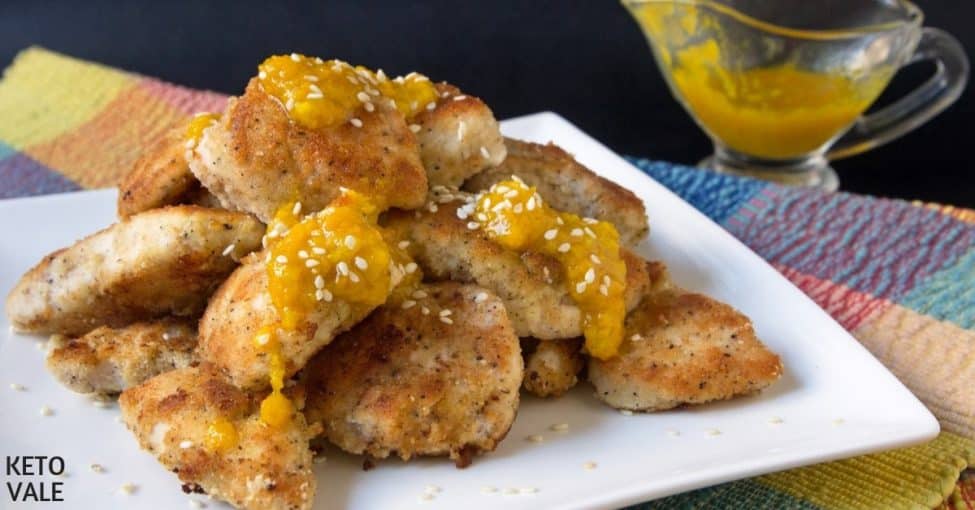 Keto Orange Chicken Low Carb Recipe KetoVale