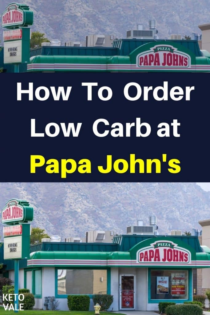 papa john's keto