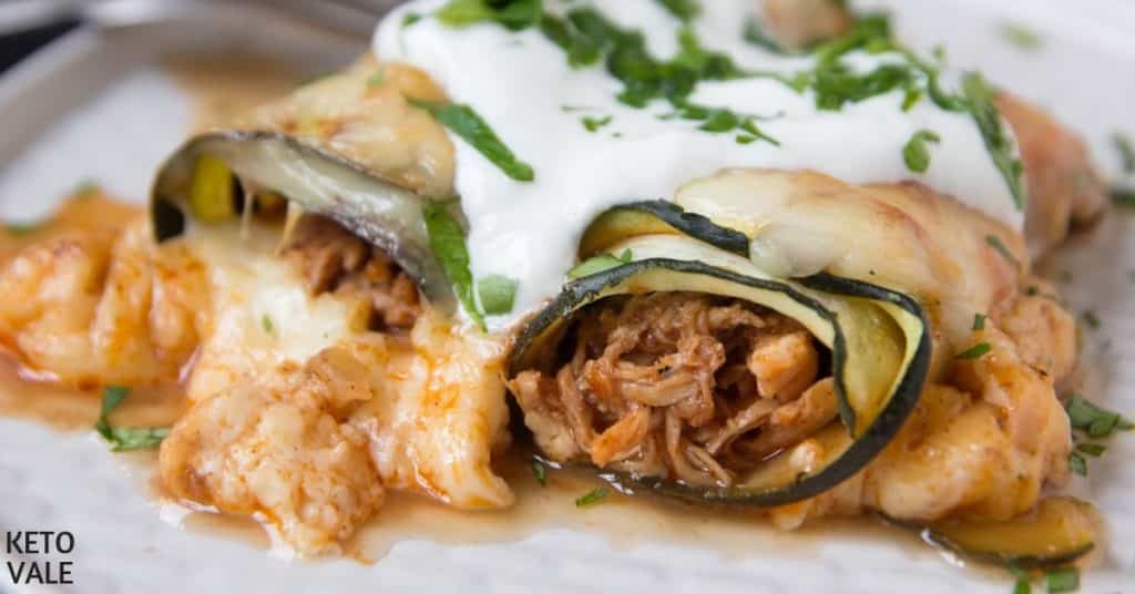 zucchini chicken enchiladas