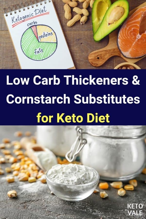 Low Carb Thickeners & Cornstarch Substitutes for Ketosis