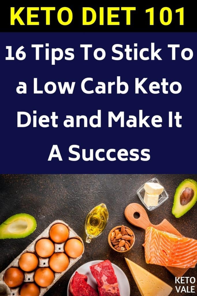 stick to a low carb diet