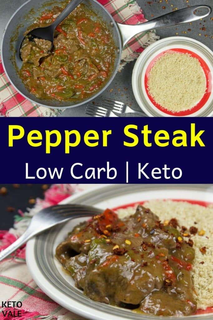 keto pepper steak recipe