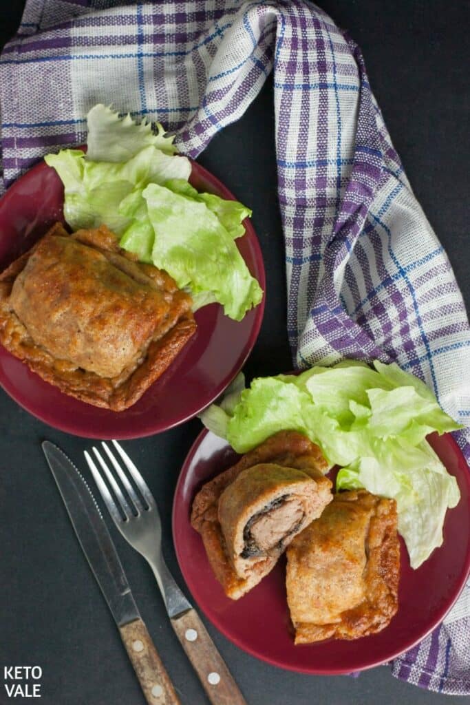 low carb beef wellington