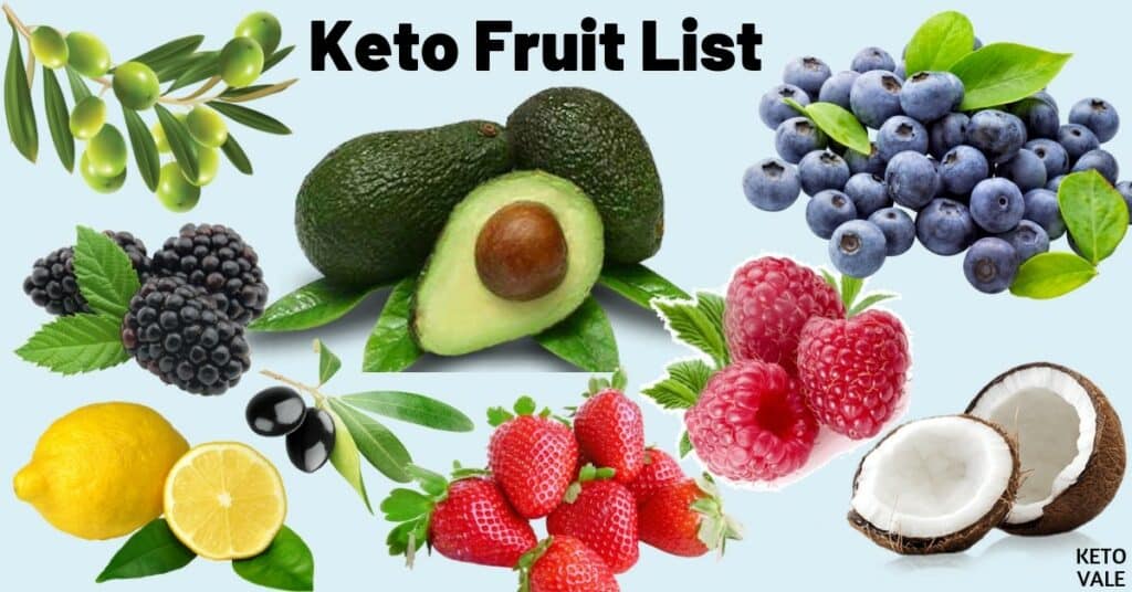 low carb fruits