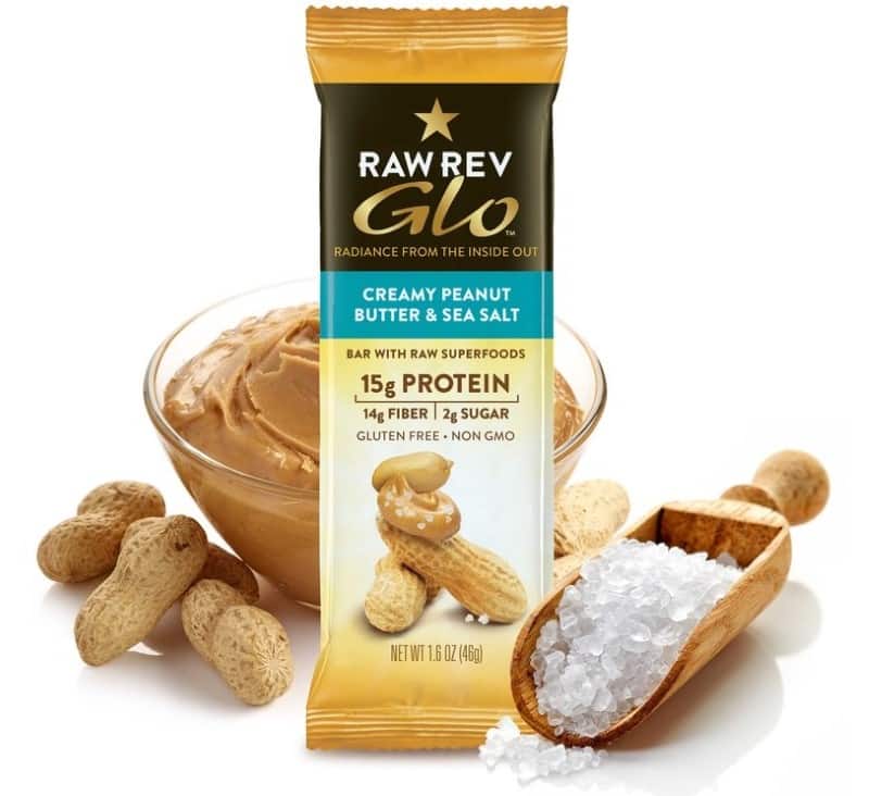 Raw Rev Glo Protein Bars