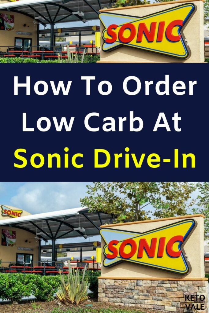 sonic drive in keto