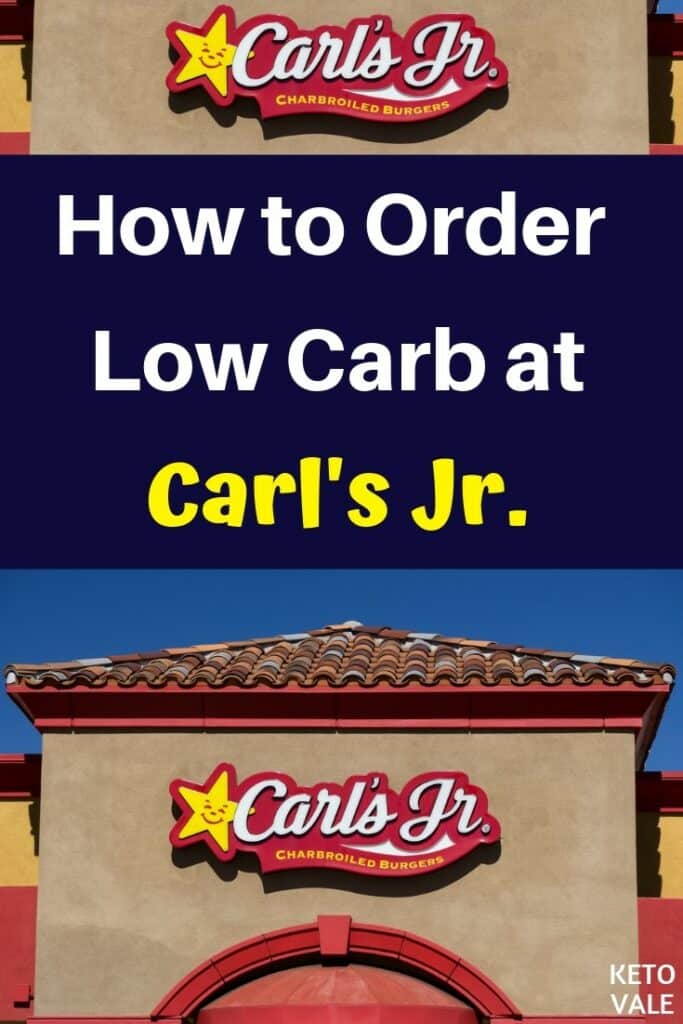 low carb carls jr