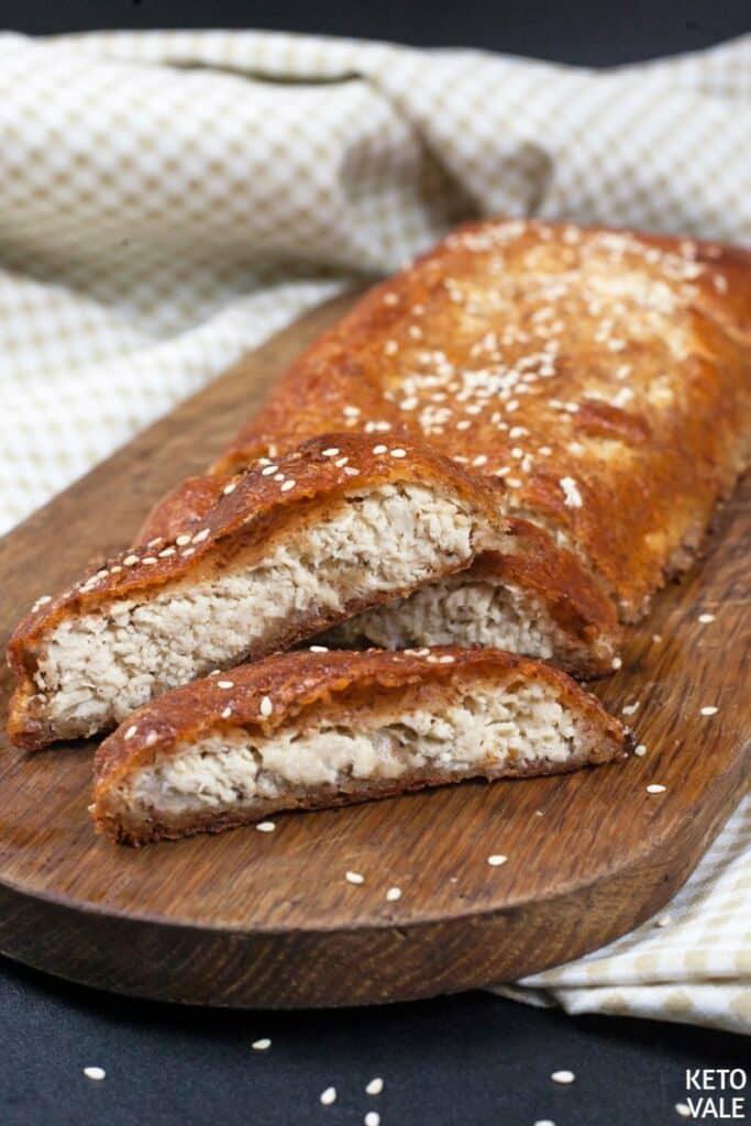 low carb chicken bread
