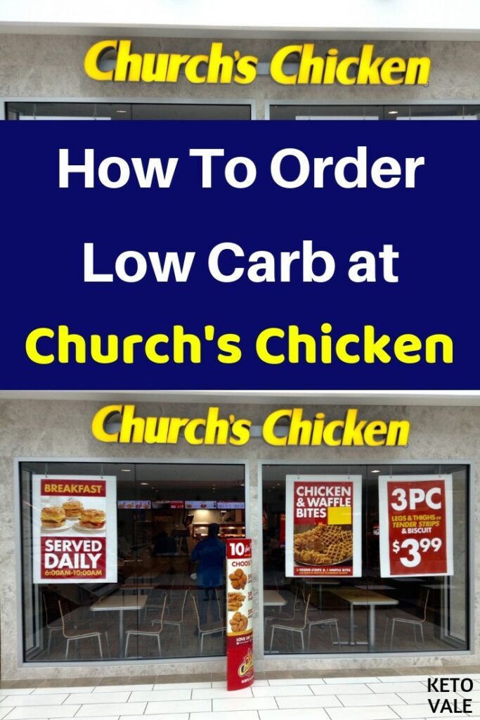 low carb church's chicken