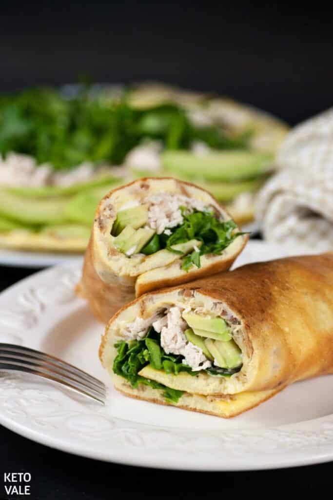 low carb egg roll ups