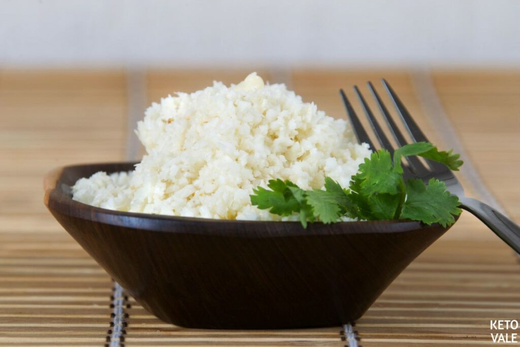 Carbs in Rice and Low-carb Substitutes on Ketogenic Diet