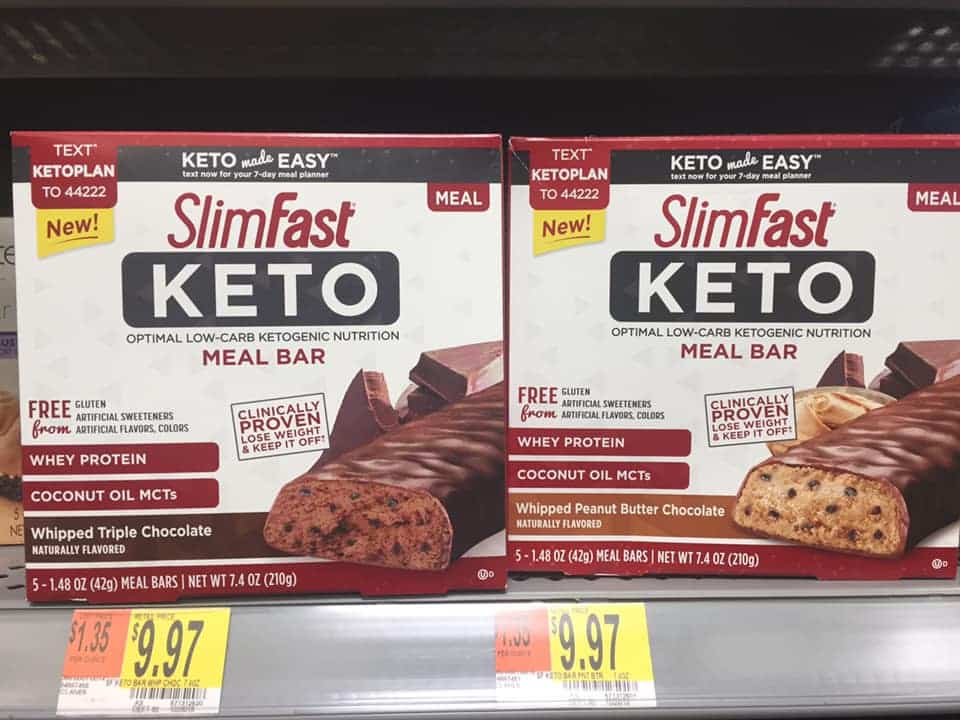 slimfast meal bars