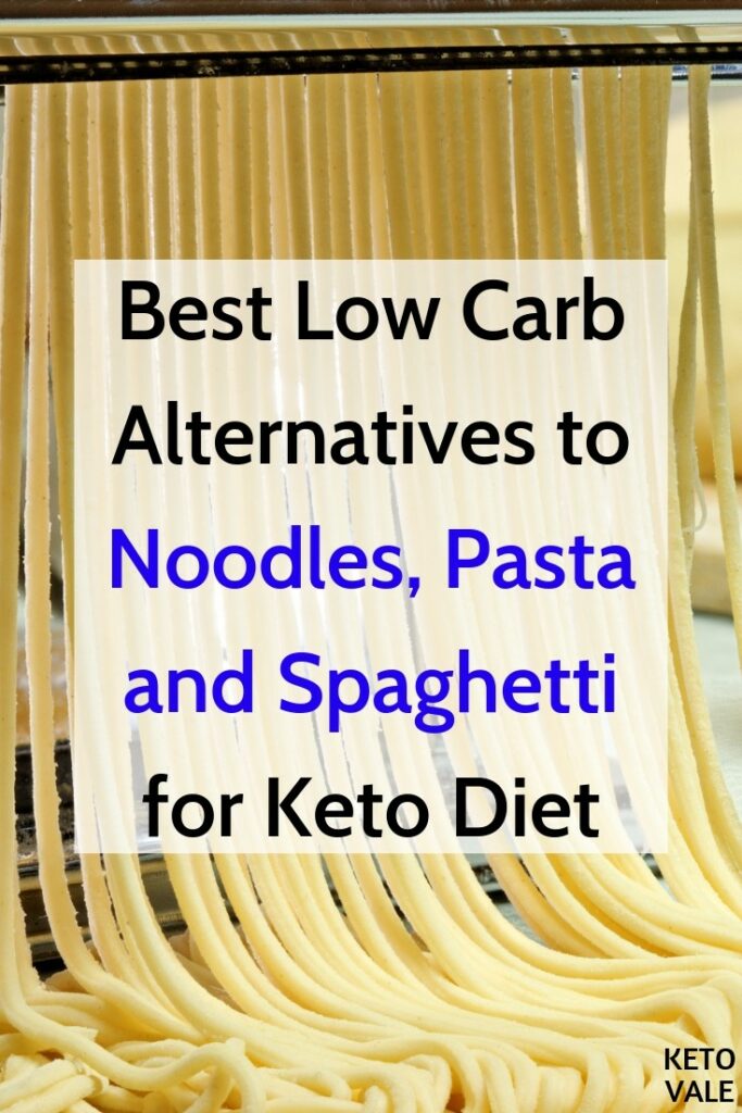 keto noodles substitutes