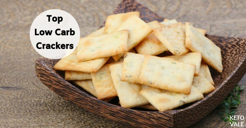 low carb crackers