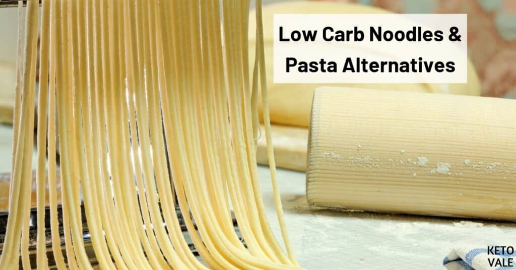 low carb pasta alternatives