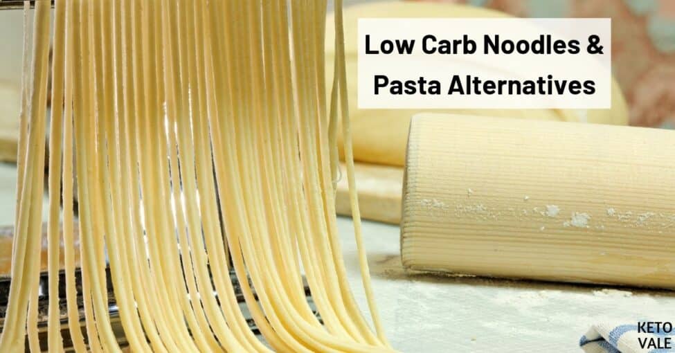 6 Best Low Carb Alternatives to Noodles, Pasta & Spaghetti | KetoVale